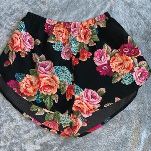 Charlotte Russe Floral Shorts